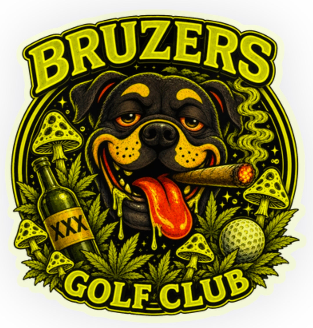 Bruzers Golf Club 420 Edition Glow-in-the-dark